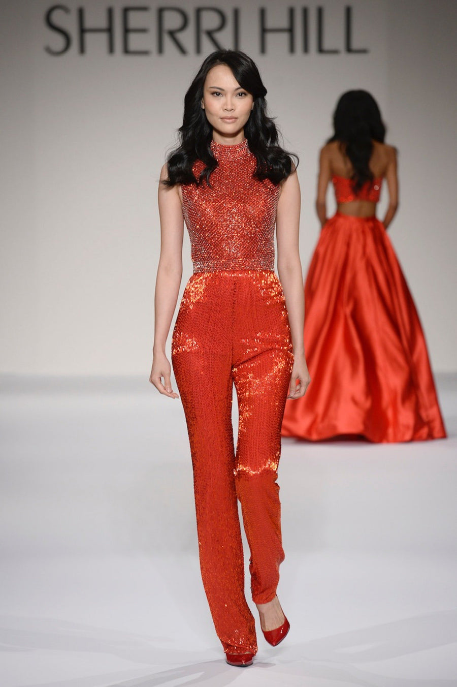Sherri Hill style 44514 in red