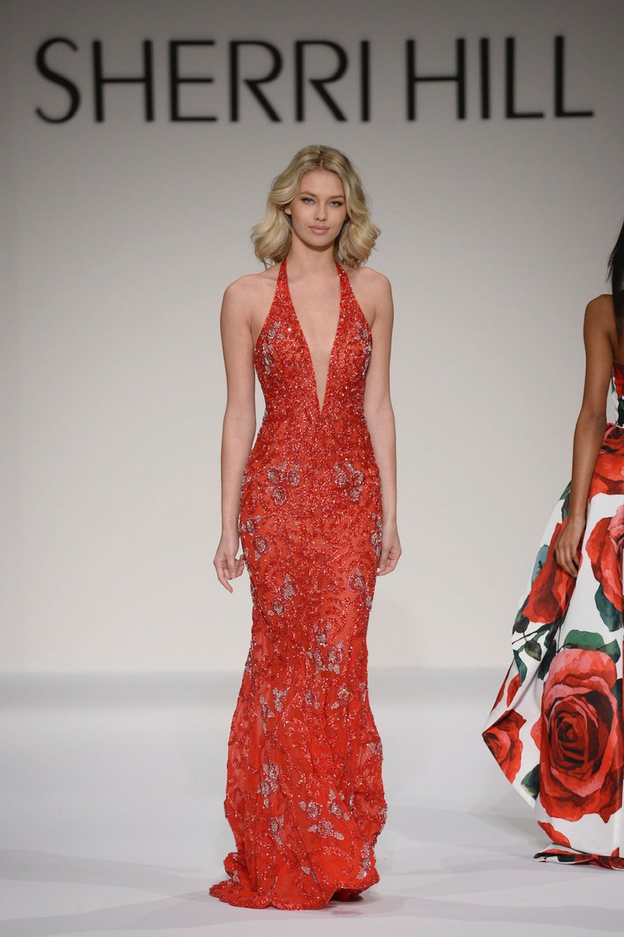 Sherri Hill style 44518 in red