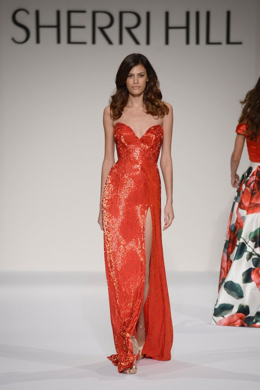 Sherri Hill style 43743 in red