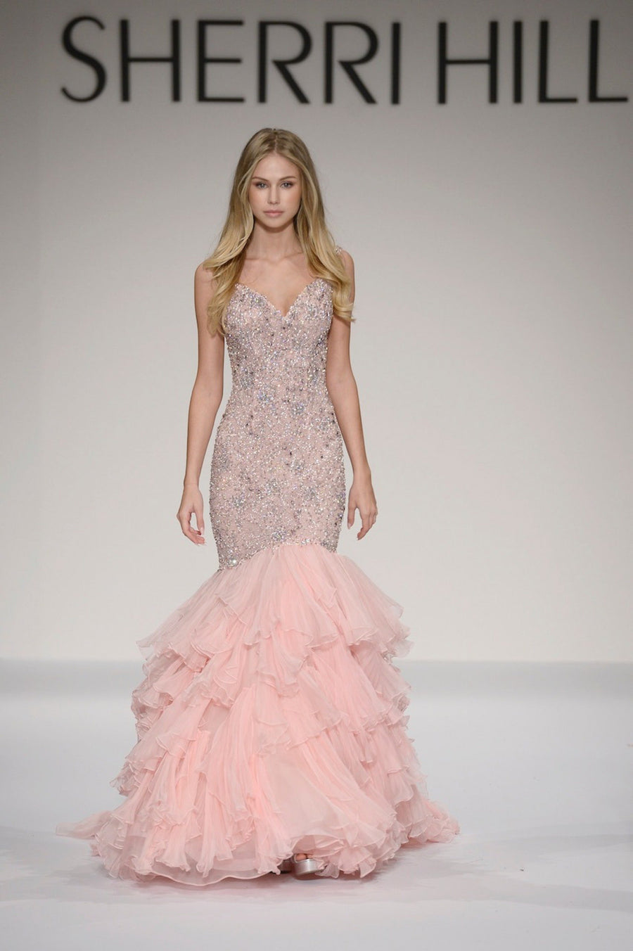 Sherri Hill style 44355 in pink