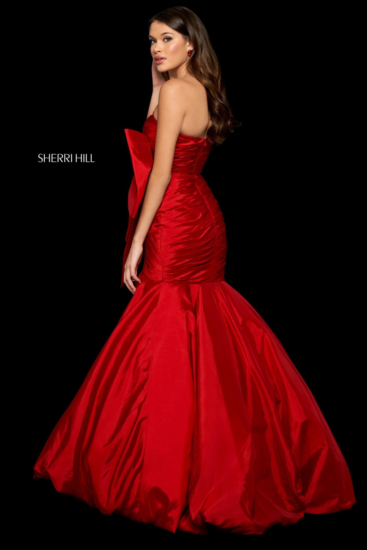 Sherri Hill 54027 taffeta mermaid dress