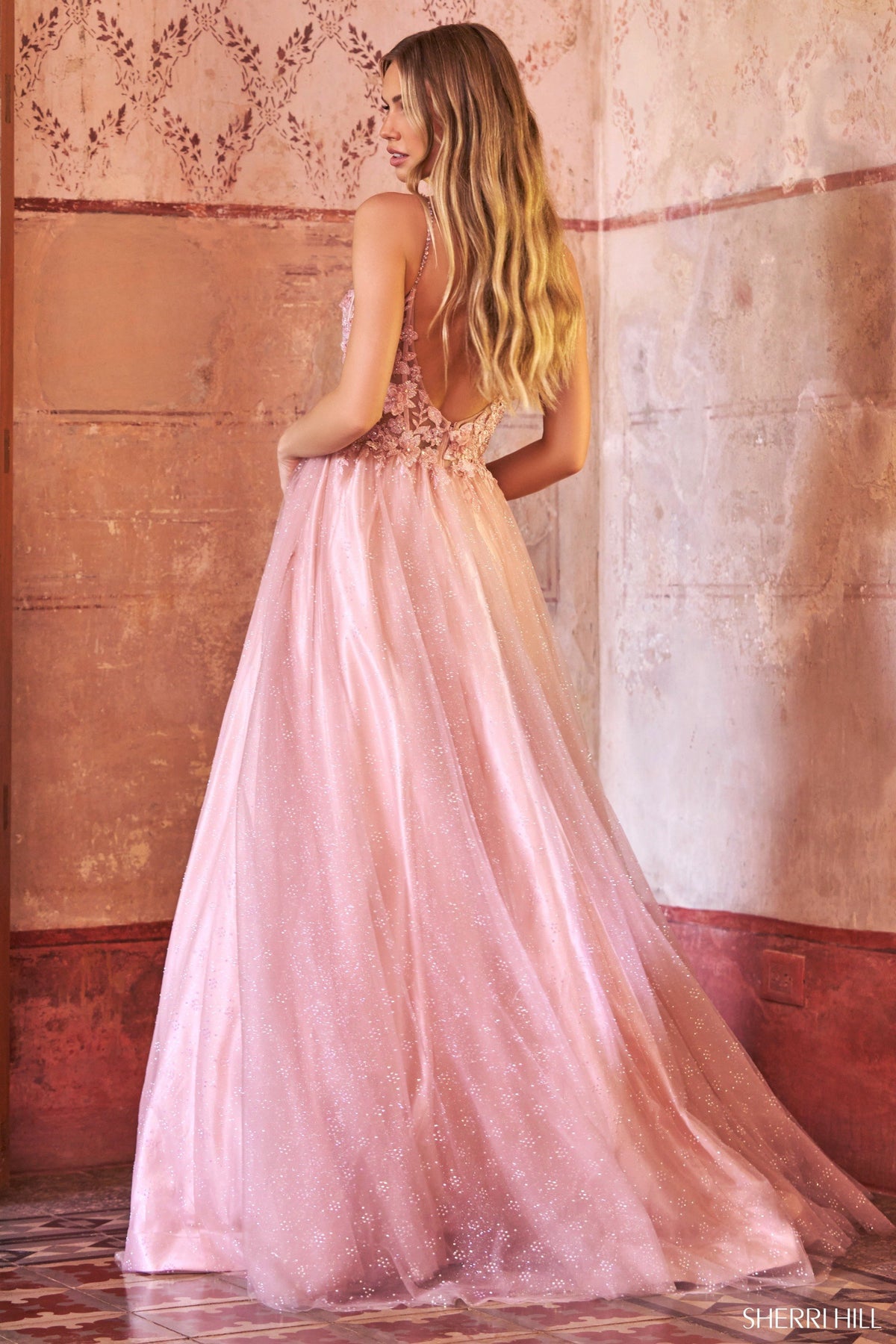 Sherri Hill 54965 A-line ballgown