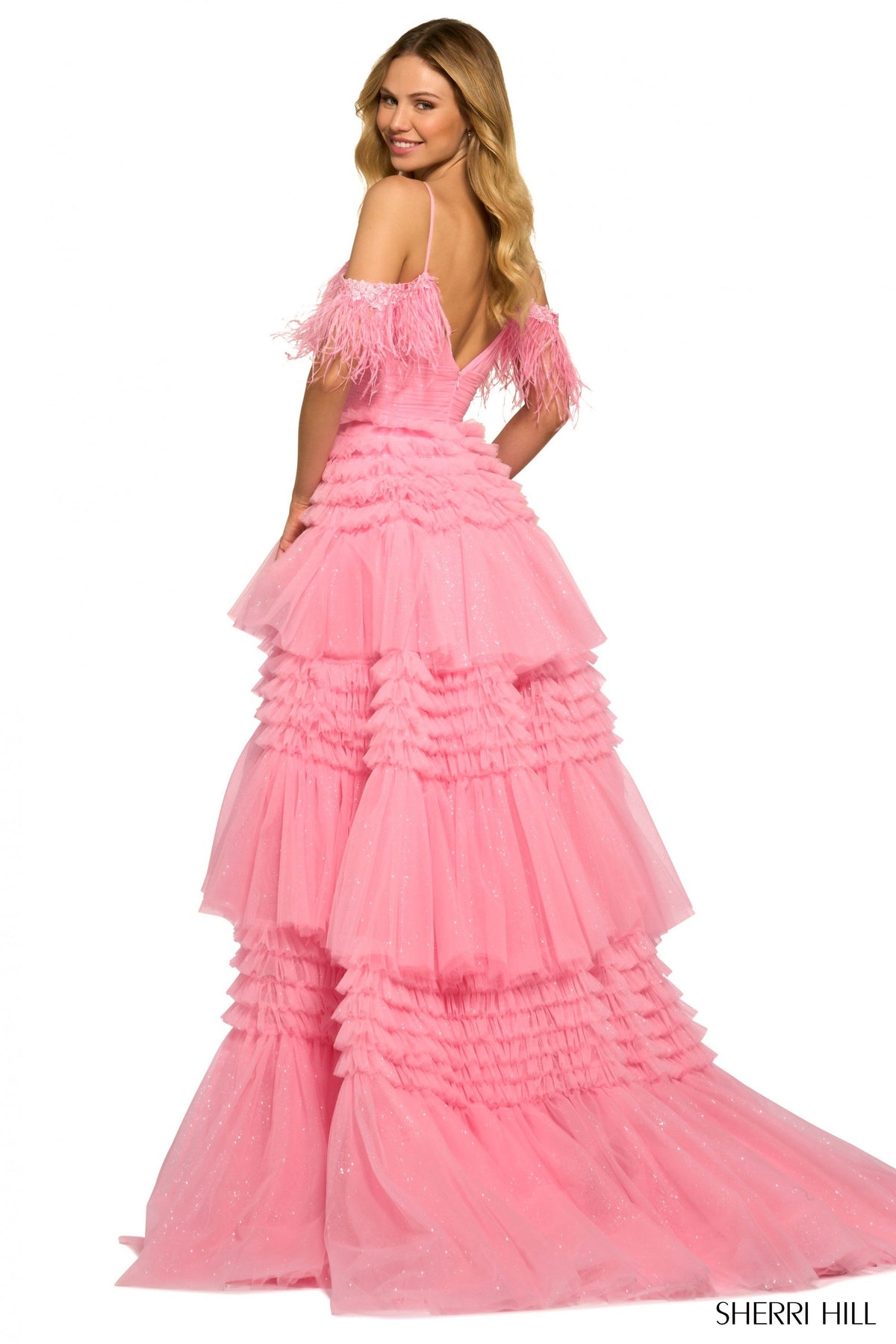 Sherri Hill 55507 tulle ball gown