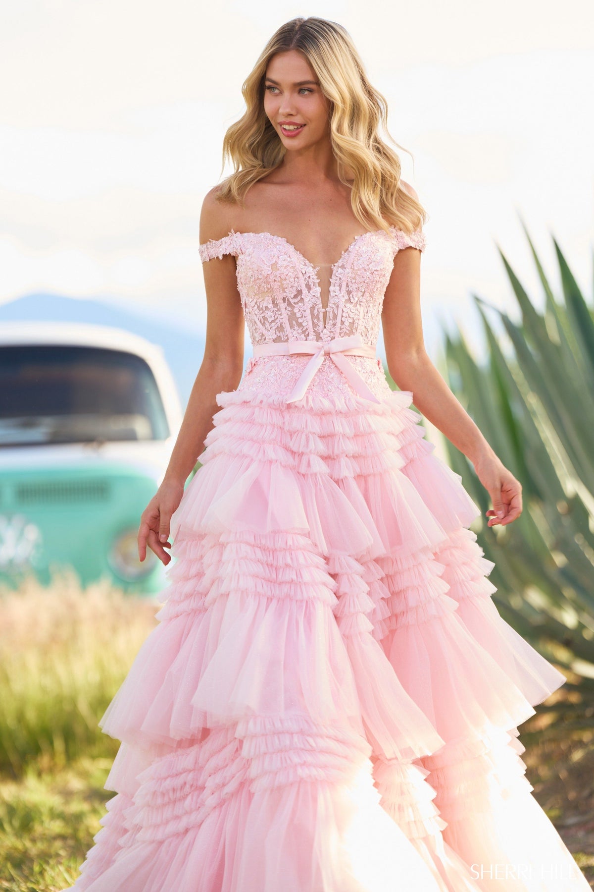 Sherri Hill 55309 tulle ballgown