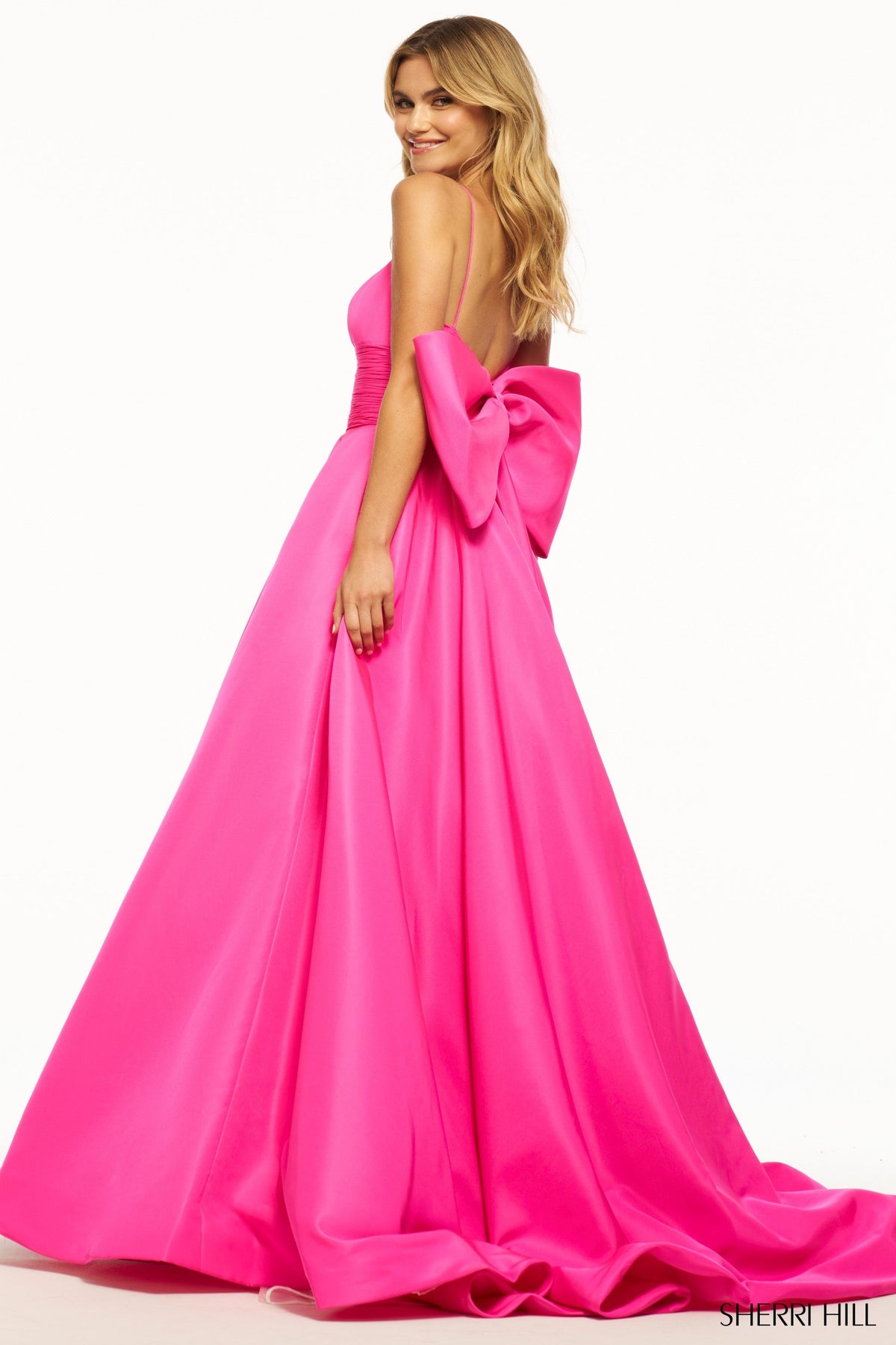 Sherri Hill 55996 taffeta ball gown
