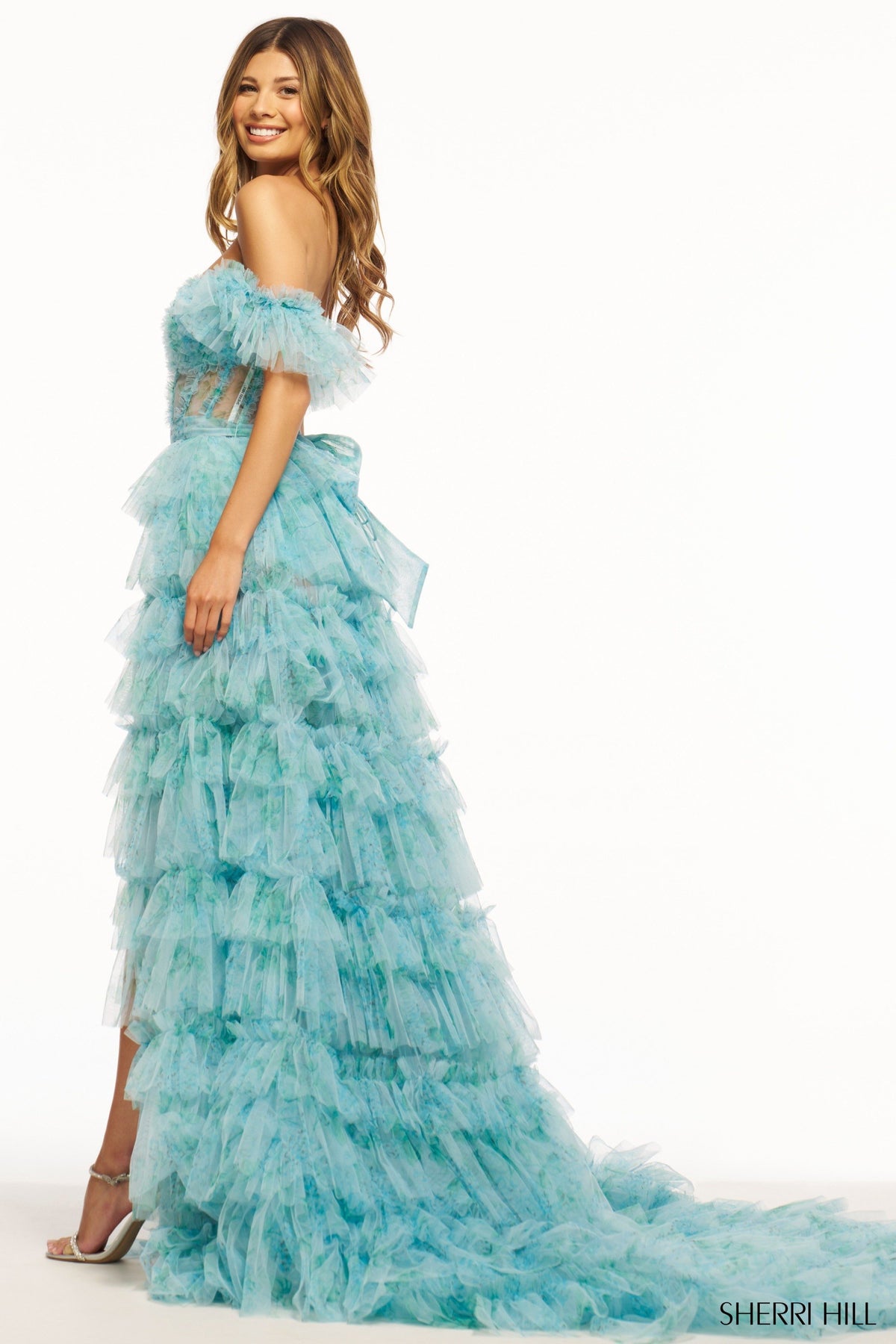 Sherri Hill 56074 tulle gown