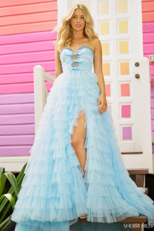Light Blue Prom Dresses and Gowns 2026 | Sherri Hill Light Blue Prom Dresses and Gowns 2026 | Sherri Hill
