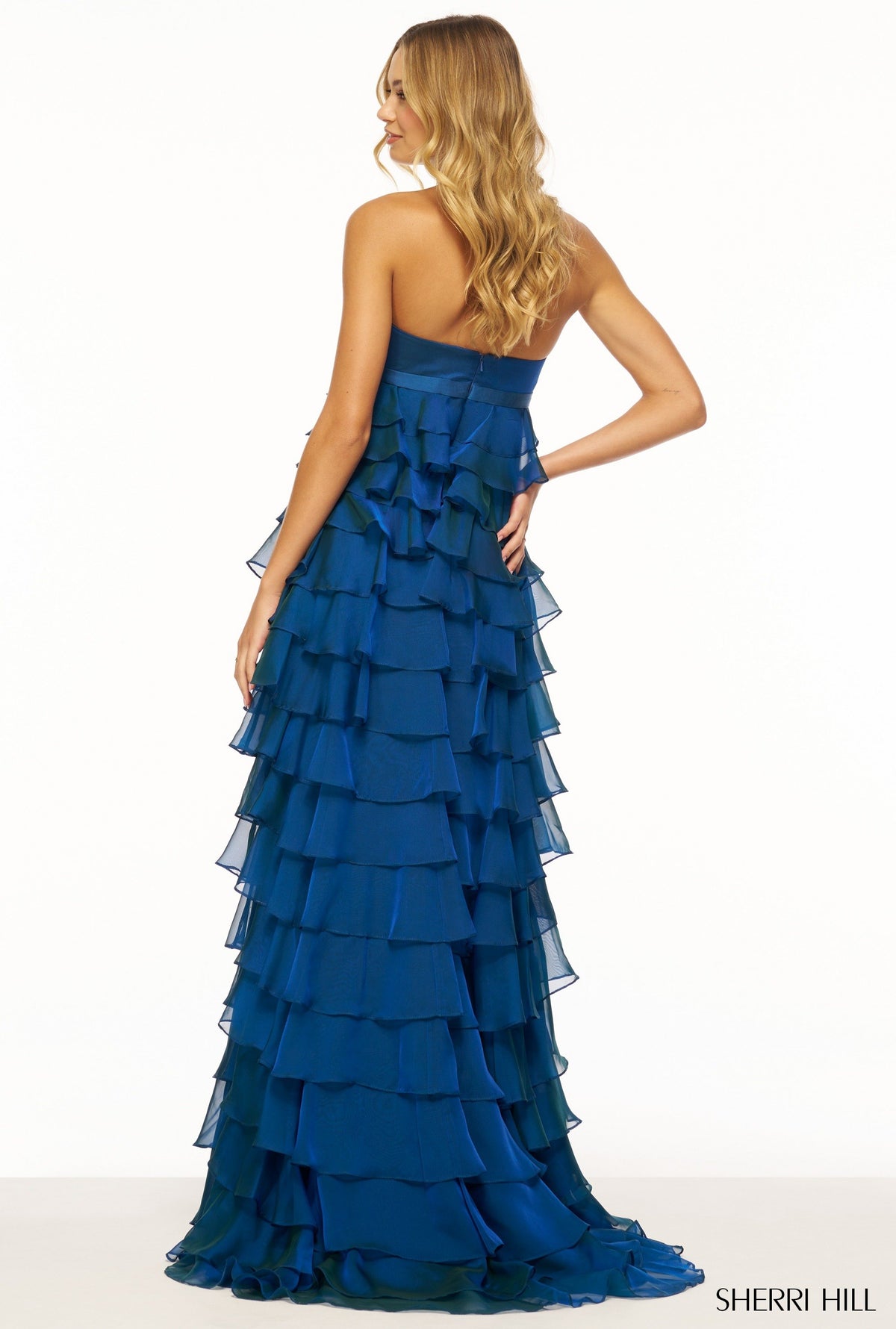 Sherri Hill 56226 strapless gown