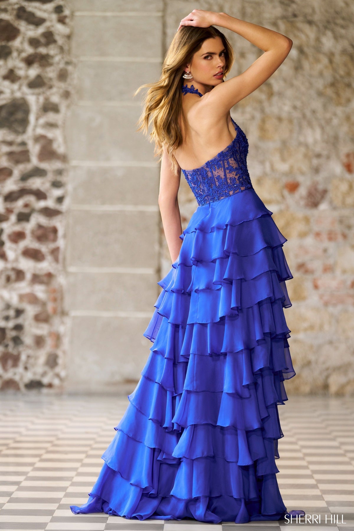 Sherri Hill 56656 halter gown