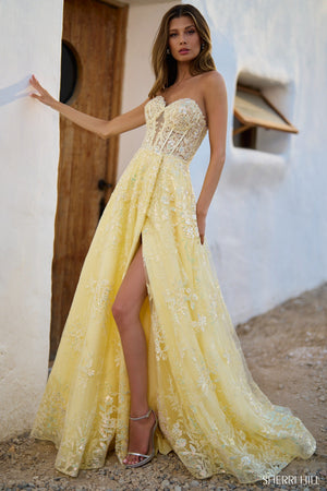 Yellow Homecoming Dresses and Gowns 2026 | Sherri Hill Yellow Homecoming Dresses and Gowns 2026 | Sherri Hill