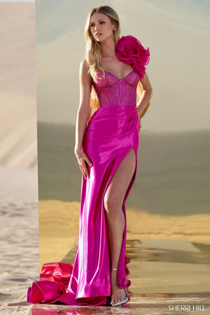 One Shoulder Dresses 2026 | Sherri Hill One Shoulder Dresses 2026 | Sherri Hill
