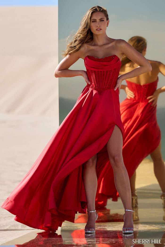 High Slit Dresses and Gowns 2026 | Sherri Hill High Slit Dresses and Gowns 2026 | Sherri Hill