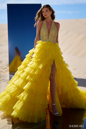 Yellow Homecoming Dresses and Gowns 2026 | Sherri Hill Yellow Homecoming Dresses and Gowns 2026 | Sherri Hill