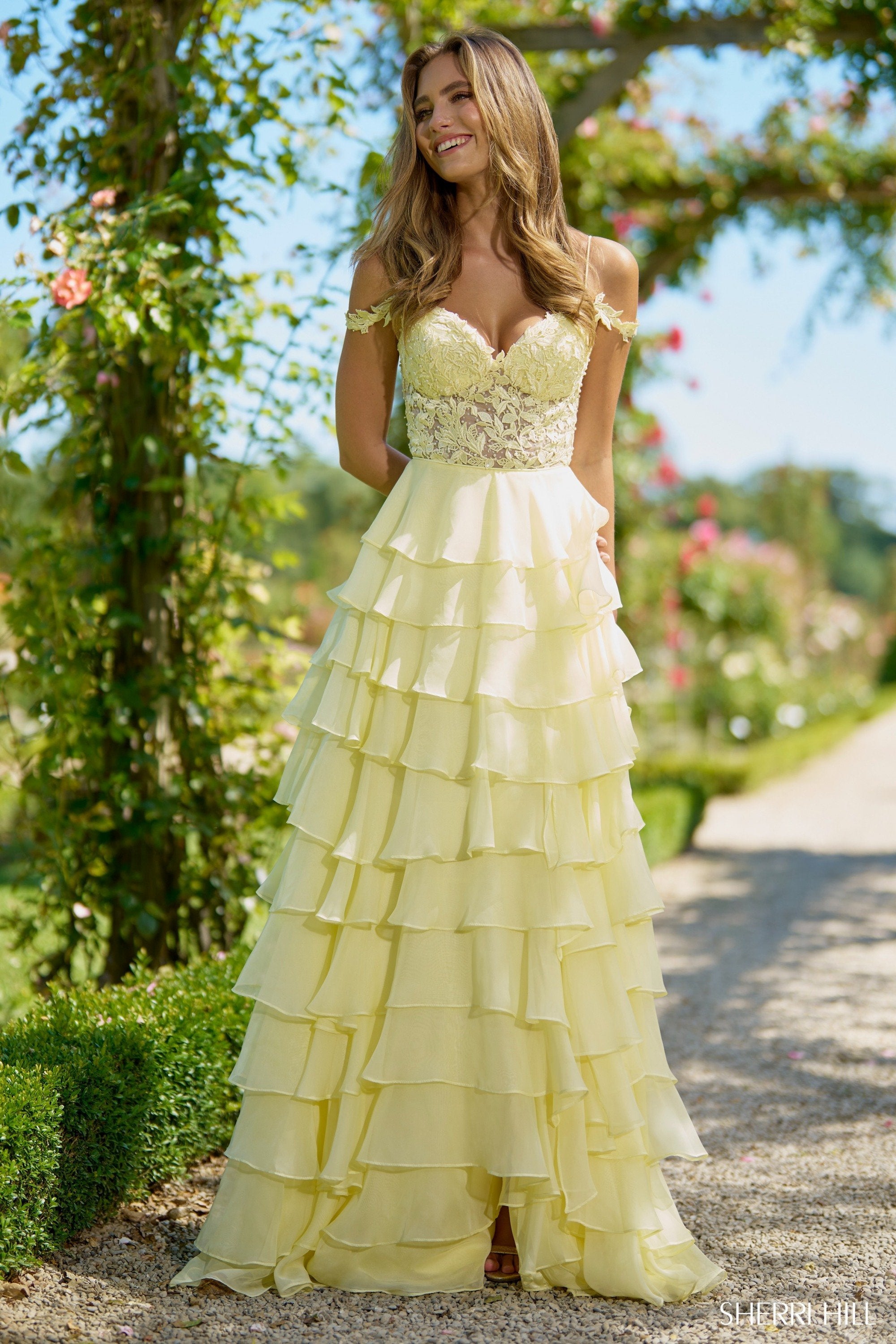 Sherri Hill 56868 | Line Gown