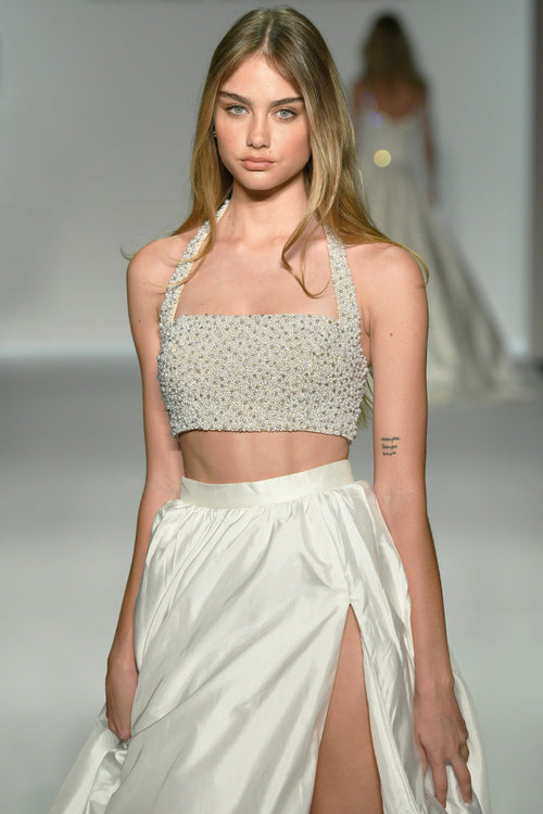 Sherri Hill style 57101 on the Spring 2025 runway
