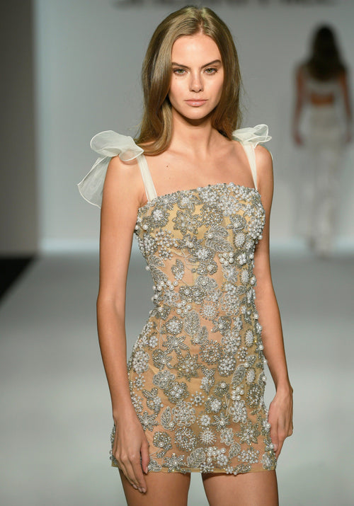 Sherri Hill style 57246 on the Spring 2025 runway