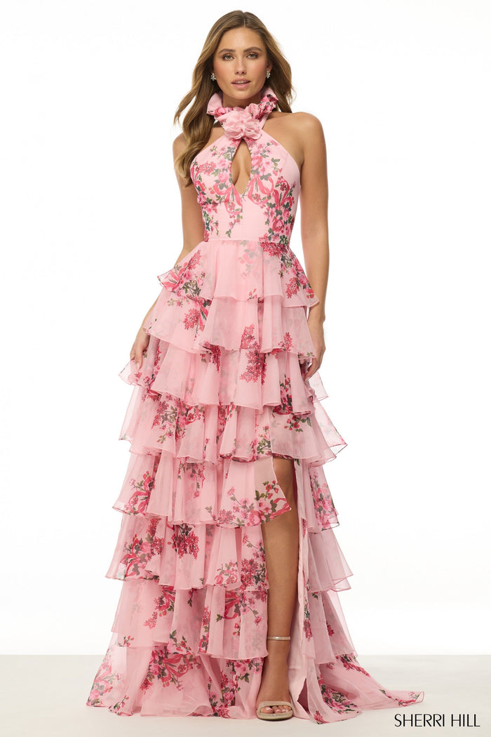 sachin and babi light blue dress Sherri Hill 57911 2026 Bridal, Prom & Homecoming | Breeze Bridal & Prom main image 0