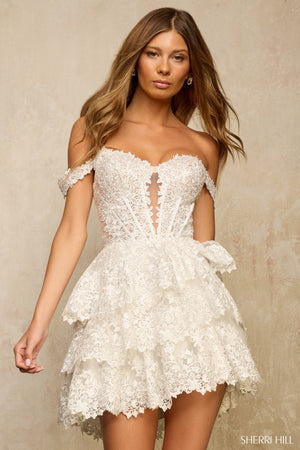 White Cocktail Dresses 2026 | Sherri Hill White Cocktail Dresses 2026 | Sherri Hill