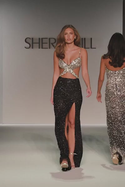 Sherri Hill 57213 fully beaded fitted gown video