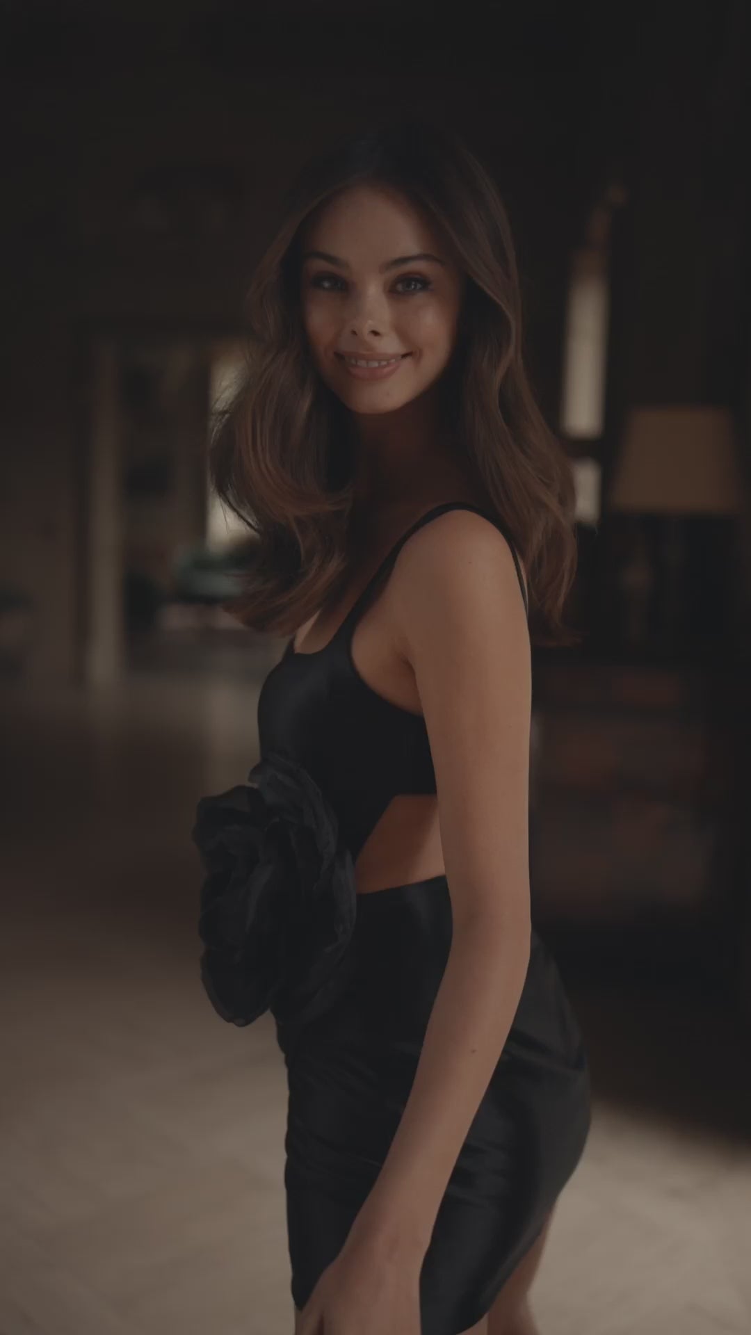 Sherri Hill 57462 stretched satin cocktail dress video