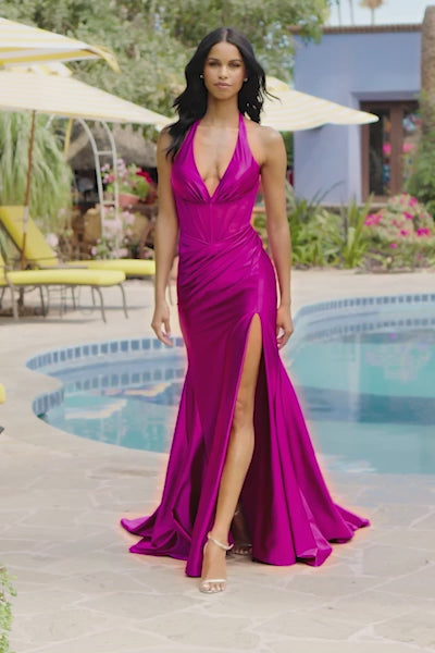 Sherri Hill 55886 halter gown video