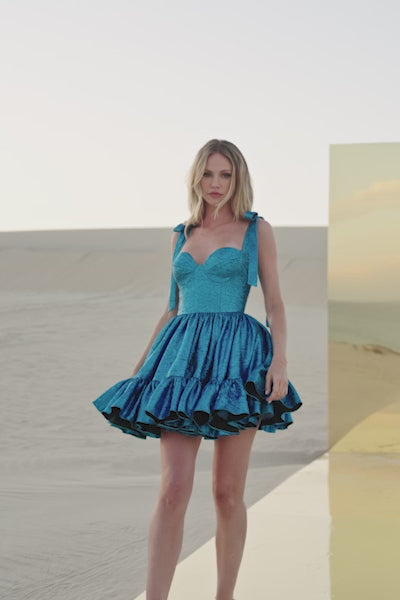 Sherri Hill 56507 | Metallic Brocade Cocktail Dress