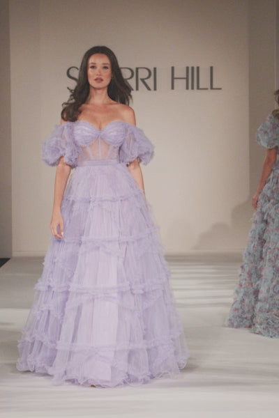 Sherri Hill 55558 tulle gown video