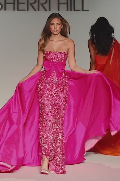 Sherri Hill 67023 strapless fully beaded fitted gown video