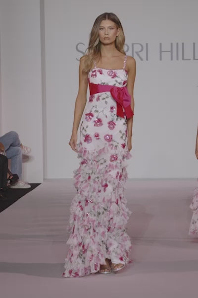 Sherri Hill 56321 beaded floral gown video
