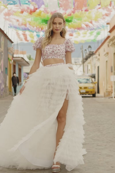 Sherri Hill 55557 two-piece gown video