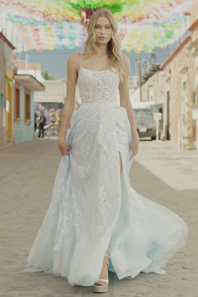 Sherri Hill 55521 sequin lace ballgown video