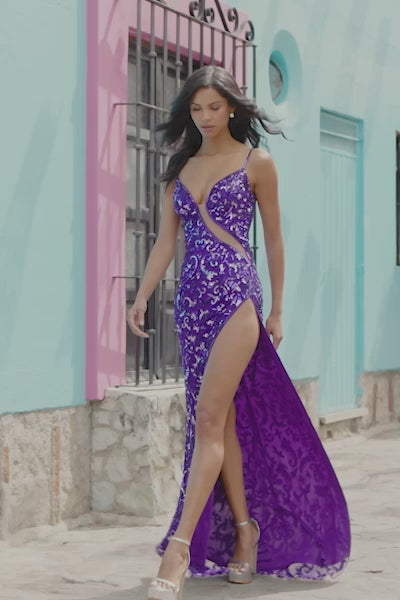 Sherri Hill 55458 sequin embellished gown video