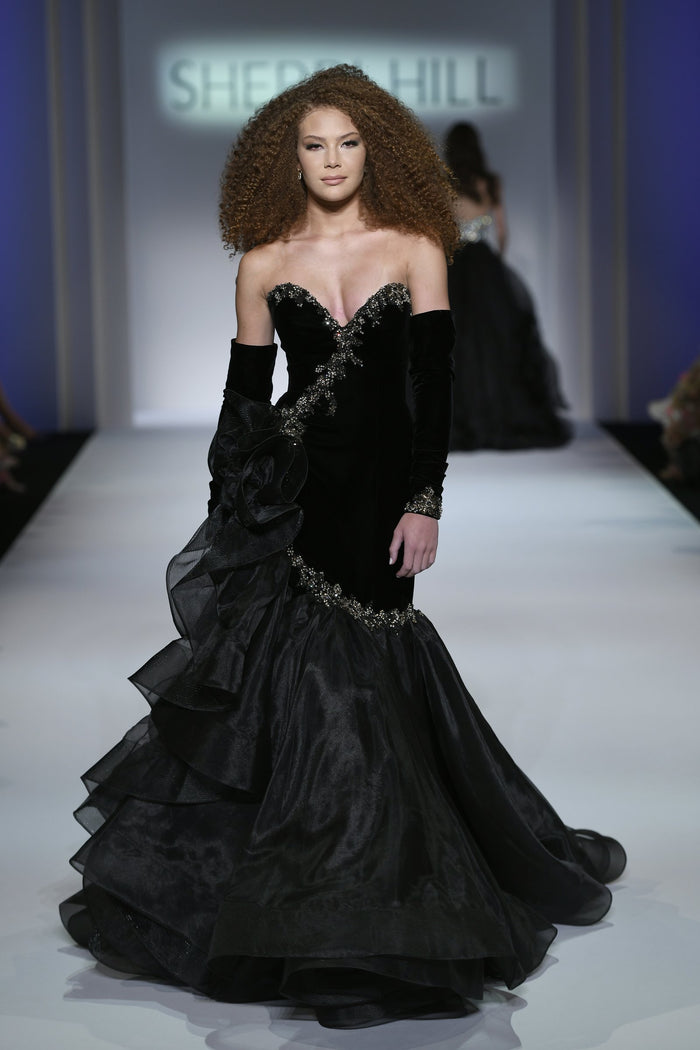 Sherri Hill Fall 2022 & Bridal runway, look 16