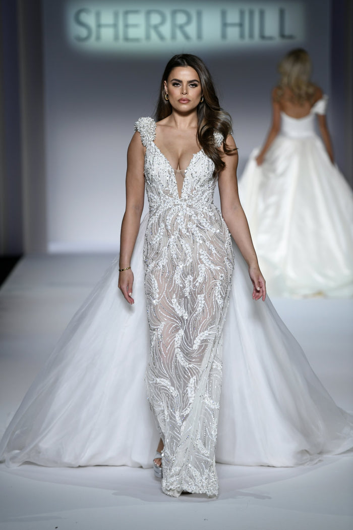 Sherri Hill Fall 2022 & Bridal runway, look 43
