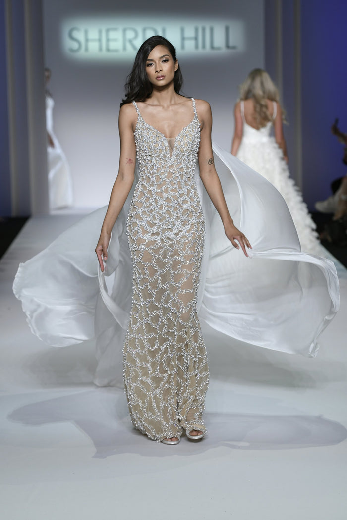Sherri Hill Fall 2022 & Bridal runway, look 48