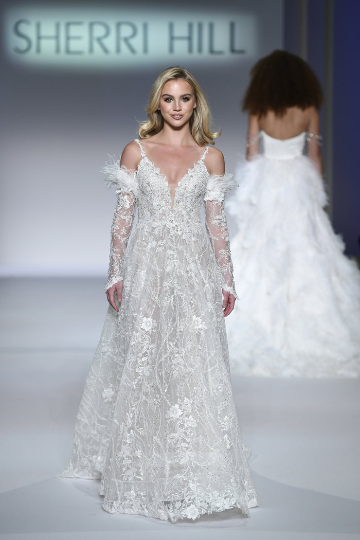 Sherri Hill style 81086, Fall 2022 & Bridal runway