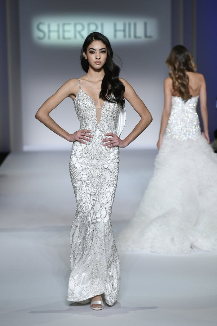 Sherri Hill Fall 2022 & Bridal runway, look 63