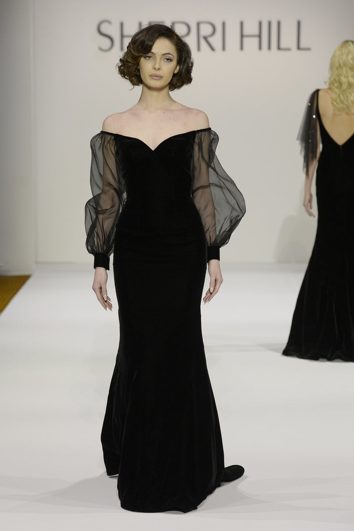Sherri Hill Fall 2016 runway, look 12
