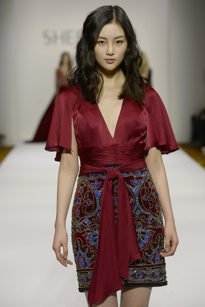 Sherri Hill Fall 2016 runway, look 15