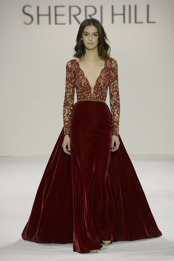 Sherri Hill Fall 2016 runway, look 16
