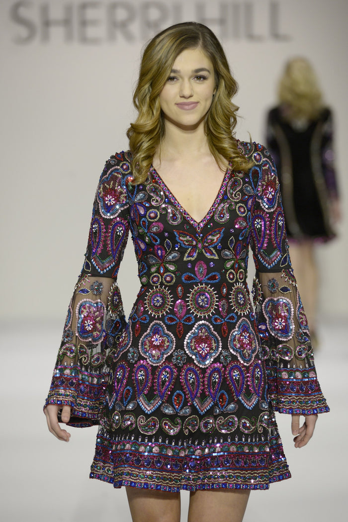 Sherri Hill Fall 2016 runway, look 26