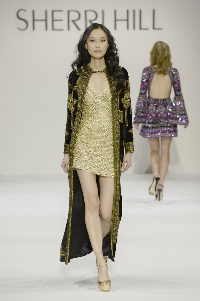 Sherri Hill Fall 2016 runway, look 27