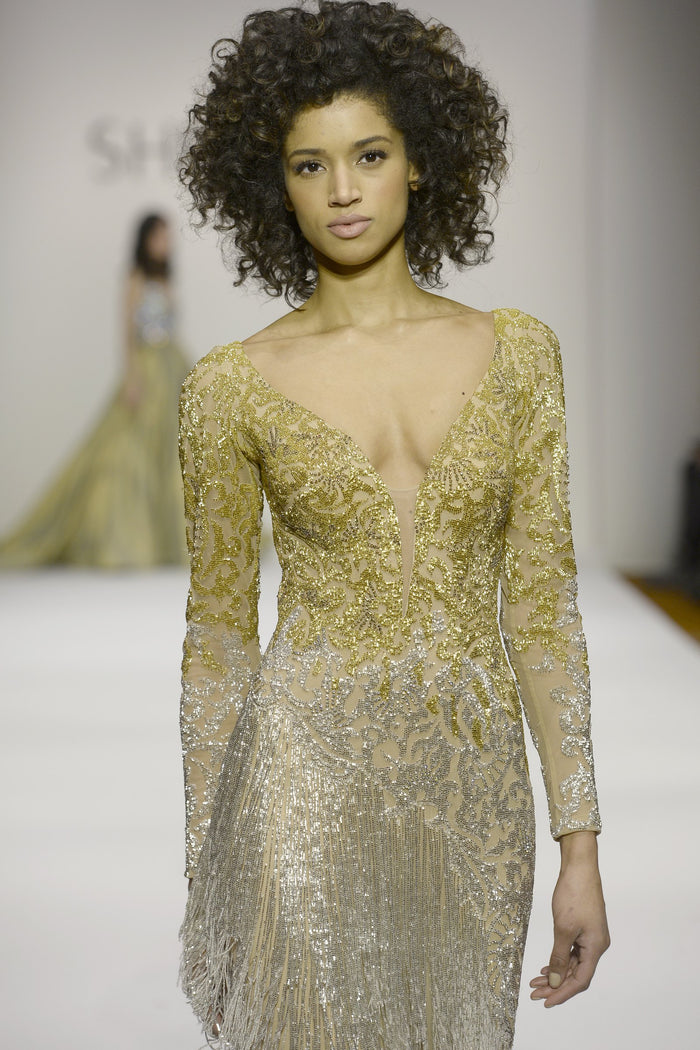 Sherri Hill Fall 2016 runway, look 37