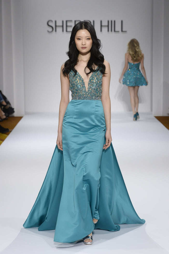 Sherri Hill Fall 2017 runway, look 2
