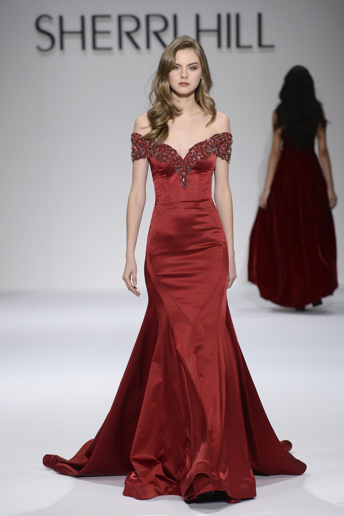Sherri Hill Fall 2017 runway, look 9