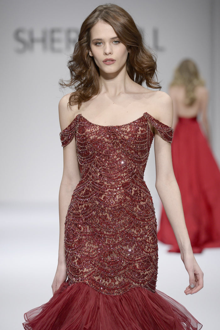 Sherri Hill Fall 2017 runway, look 11
