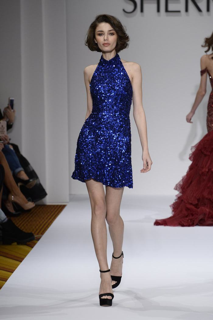 Sherri Hill Fall 2017 runway, look 12