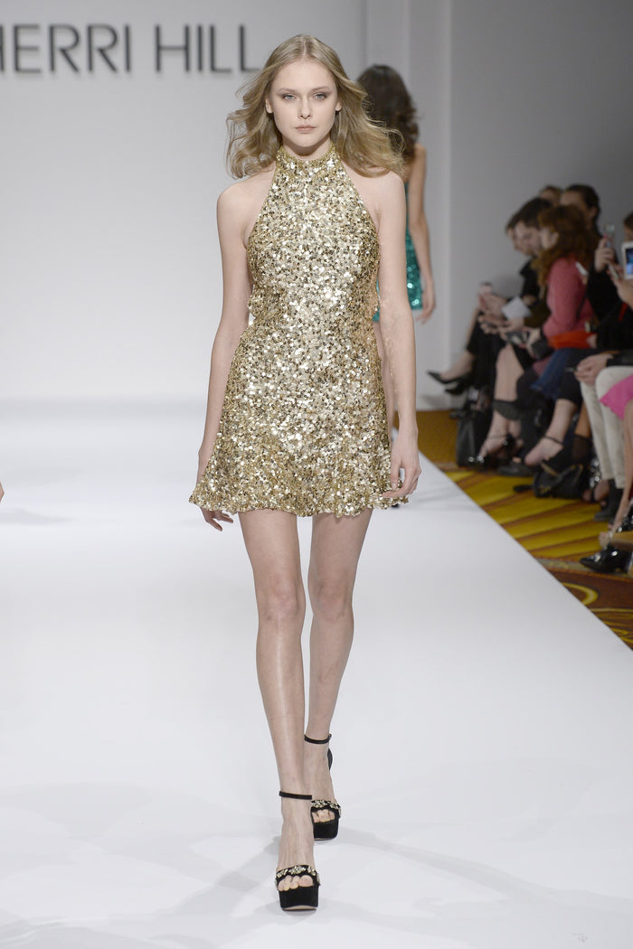 Sherri Hill Fall 2017 runway, look 15