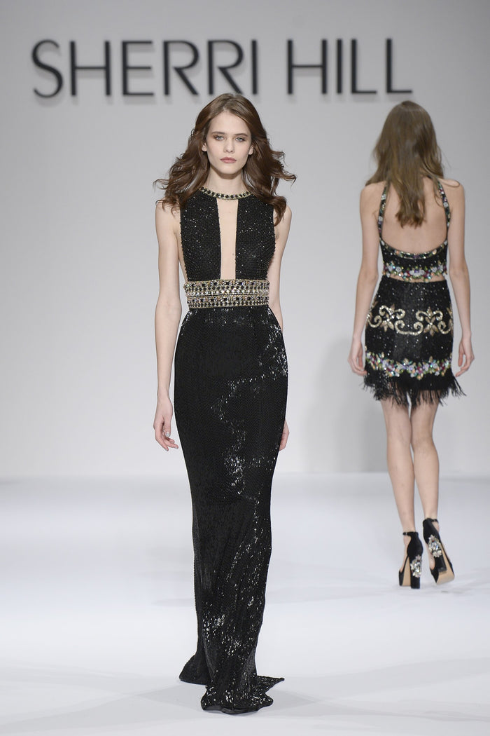 Sherri Hill Fall 2017 runway, look 23