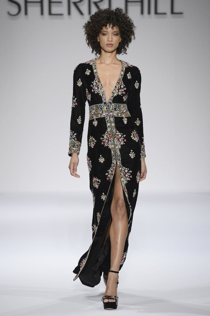 Sherri Hill Fall 2017 runway, look 30